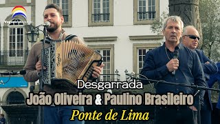 Desgarrada  João Oliveira amp Paulino Brasileiro  Bacalhau de Cebolada  Ponte de Lima [upl. by Naeerb]