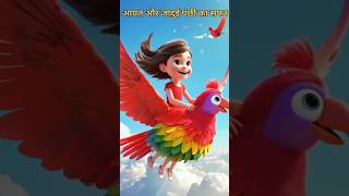 The journey of Aayat and the magical bird 🐦 bird magical shorts trending viralshorts [upl. by Assetnoc]