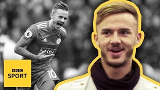 Leicester Citys James Maddison shows how to take the perfect freekick  BBC Sport [upl. by Elizabeth]