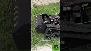 VigorunVTLM800 remotely controlled trackmounted cutting grass machine for sale made by Vigorun Tech [upl. by Arahas98]