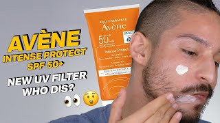 Avene Intense Protect SPF 50 Brand New UV Filter Brown Skin Friendly  Review  Wear Test [upl. by Eanar]