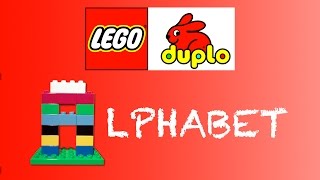 The Alphabet  Lego Duplo Style [upl. by Milore]