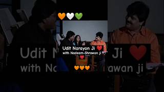 Udit Narayan Ji wahhh ✨🧡🤍💚 uditnarayan uditnarayansongs nadeemsarwar shorts bollywood [upl. by Ibmat]