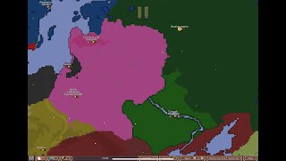 PolishRussian War 1654  Ages of conflict [upl. by Sumedocin]