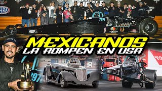 Team MEXICANO hace historia en la NHRA  LLAMAS RACING CAMPEON en TOP DRAGSTER  El RH [upl. by Haisi]