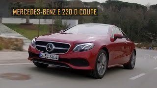 2017 MercedesBenz E220d 4MATIC Coupe [upl. by Ellerehc]