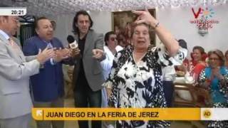 Juan Diego en la Feria de Jerez [upl. by Reffinej]