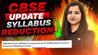 CBSE Shocking Update😱Class 10 Syllabus Reduced 📃 [upl. by Fonz791]