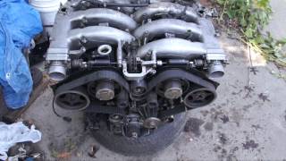 Blown up 300ZX Z32 NA gets J30 swap VG30DE [upl. by Ynaffi]