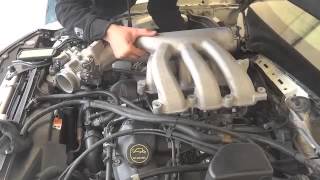 Lincoln LS 30 V6 Plenum Manifold PCV amp Valve Cover Maintenance Part 4 [upl. by Hallsy68]