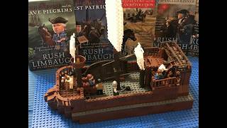 WON AWARD The Mayflower Compact Lego Stop Motion  Libertys TimeTraveling Reenactment Challenge [upl. by Merril783]