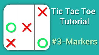 Javascript Tic Tac Toe Beginner Tutorial  PART 3  Drawing Player Markers on The Screen [upl. by Carmen]