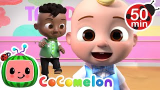 Tap Dancing with CoComelon Song  Cocomelon  Kids Cartoons amp Nursery Rhymes  Moonbug Kids [upl. by Hackathorn143]