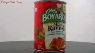 Chef Boyardee Mini Ravioli 2012  Food Museum [upl. by Brozak]