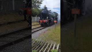 Mayflower 61306 leaving watchet train steamengine steamlocomotive railway steamtrain heritage [upl. by Barolet977]