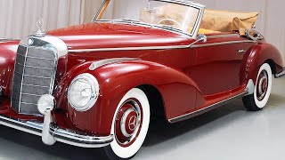 1953 MercedesBenz 300S Cabriolet A W188 beautiful classic [upl. by Aciret615]