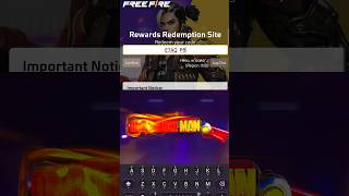 FREE FIRE REDEEM CODE TODAY 27 OCTOBER REDEEM CODE FREE FIRE  FF REDEEM CODE TODAY 27 OCTOBER FF ☠️ [upl. by Ailis]