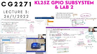 CG2271 Week 3 KL25Z GPIO Configuration and Lab 2 [upl. by Marguerie616]