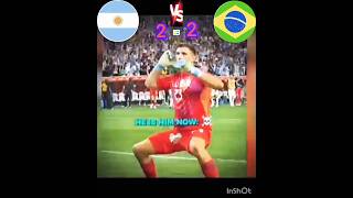 Argentina vs Brazil Imaginary panalty shootout 🤣🔥youtube shorts messi penalty worldcup 2025 [upl. by Oneladgam]