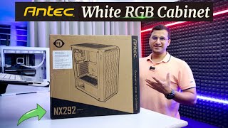 Antec NX292 White ARGB Gaming Cabinet Cinematic Intro [upl. by Slosberg924]