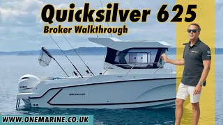 Quicksilver 625 Tour  For Sale £57995  One Marine Boat Sales [upl. by Yauqaj]