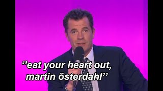 the dutch eurovision commentator reacting to martin österdahl getting booed [upl. by Dualc287]