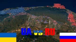 10000 UKRAINE ARMY vs 10000 RUSSIAN ARMY  WARNO [upl. by Atews478]