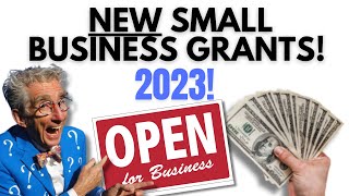 Brand New Small Business Grants 2023 Apply Today [upl. by Livy]