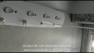 Uscator de rufe retractabil automatUscatorRufero [upl. by Acimat101]