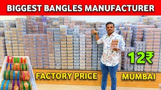 Bangles Manufacturer Mumbai  Wholesale Bangles Market Mumbai  Metal Bangles Market Mumbai [upl. by Shum707]