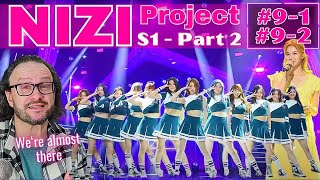 NIZI PROJECT part 2 91 92 reaction  NiziU in the making [upl. by Seldun67]