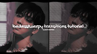 alight motion 5 badass transitions tutorial ♪ 35 [upl. by Leirad675]