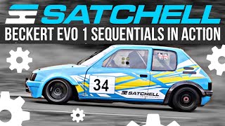 Satchell Engineering  Beckert EVO 1 Sequential Gearbox in Action Raw Sounds amp Footage [upl. by Barnaba]