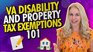 VA Disability and Property Tax Exemptions  Common Misconception For a Disabled Veteran [upl. by Gomer794]