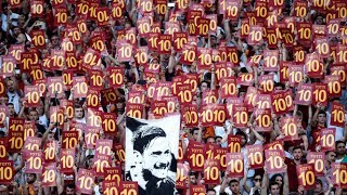 AS Roma  Francesco Totti’s final farewell to the fans [upl. by Lav851]