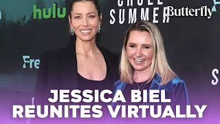 JESSICA BIEL REUNITES VIRTUALLY Beverley Mitchell Reveals 7th Heaven Virtual Reunion [upl. by Hansen709]