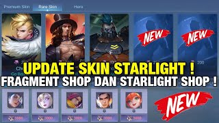 BOCORAN SKIN STARLIGHT YANG AKAN DIRESALE DI FRAGMENT SHOP DAN STARLIGHT SHOP MLBB 1 FEBRUARI 2024 [upl. by Adnor895]