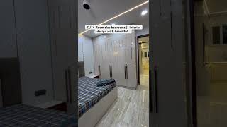 1214 Room size bedrooms  interior design with beautiful bedroomdesign sortvideo youtubesh [upl. by Delia]