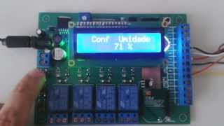 Arduino Controle de umidade temperatura e gaz carbônico [upl. by Ettevram]