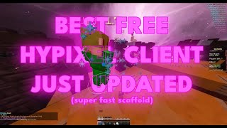 BEST FREE Hypixel Client just UPDATED Config download 7 tick lowhop [upl. by Mcnally]