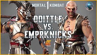 MK1 ODITTLE VS EMPERORKNICKS  BARAKA VS SHAO KAHN  Mortal Kombat 11  Pro Gameplay [upl. by Novi]