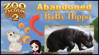 Rescuing a Baby Hippo and a Wildebeest  Wildlife rescue center in Africa  Zoo Tycoon 2 Complete [upl. by Inalem]