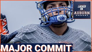 REACTION Elijah Melendez COMMITS to the Auburn Tigers  Auburn Tigers Podcast [upl. by Sigvard708]