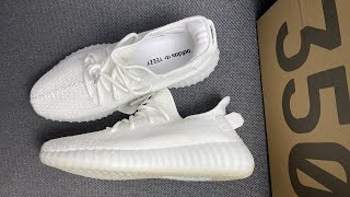 Adidas Yeezy Boost 350 V2 Cream CP9366 Review [upl. by Treble]