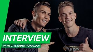 EXCLUSIVE Cristiano Ronaldo interview  New CR7 boots amp training advice [upl. by Kola600]