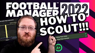 How to set up Scouting in Football Manager 2022 FM22 Scouting [upl. by Swec]