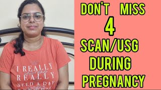 Dont miss these 4 USG During Pregnancy🤰🤰4 Important USG During Pregnancy🤰🤰 [upl. by Keeler]