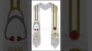 Designing a custom graduation sash in Adobe Illustrator graduation customsash racheldesigns tx [upl. by Massiw]