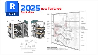 Whats New in Revit 2025 Quick video [upl. by Melinde]