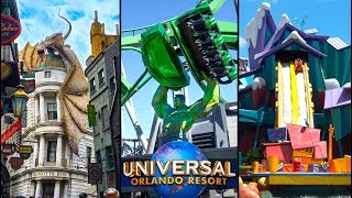 Top 10 Fastest Rides at Universal Orlando  Universal Studios Florida amp Islands of Adventure [upl. by Brice]